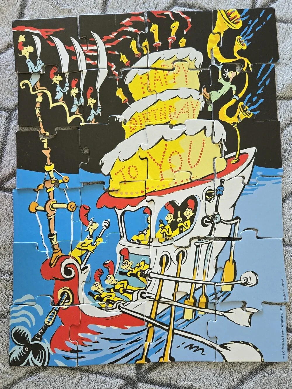 Dr. Seuss 2006 Happy Birthday Puzzle